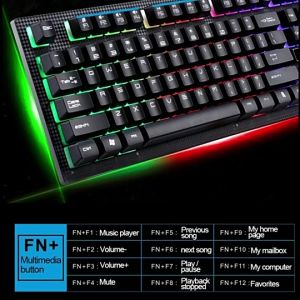 ARAFURA - KEYBOARD GAMING MECHANICAL RGB LEOPARD G20 ORIGINAL