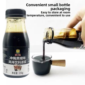 HONGQI | Brown Sugar Syrup for Dirty Tea and Milk Tea Caramel Flavor