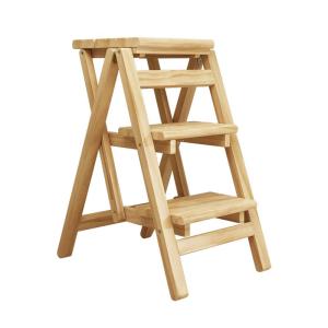 CHUJUN | Solid Wood Household Ladder Stool