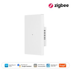 MOES | Công Tắc Đèn Tường Thông Minh MOES Tuya Zigbee Star Grand Series US - Điều Khiển Bằng Nút Nhấn Điều Khiển Từ Xa Qua Ứng Dụng & Điều Khiển Bằng Giọng Nói Tương Thích Với Alexa Google Home