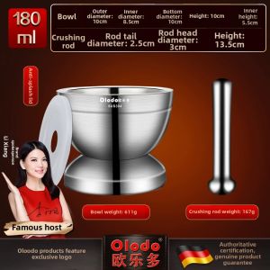 Olodo | Stainless Steel Garlic Masher Pestle 304