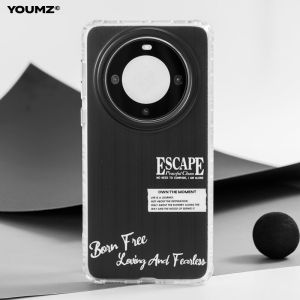 Yuzhouzae New Creative Huawei Mate60Pro+ Phone Case Suitable for Mate70Pro+ Mens Frosted Full Cover Anti-Fall Magnetic Simple Design Personality Protection Black High-End Feel