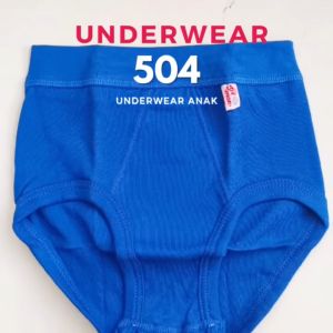 GT MAN Kids 504 SP BW - Celana Dalam Anak Laki-laki Katun Putih Warna