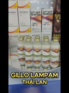 Gillo chai 20ml - Khò khè sổ mũi phân xanh phân trắng cho gà đá