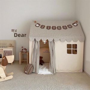 LIWAN | Scandinavian Check Pattern Children Tent