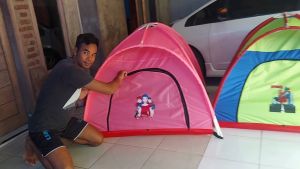 Tenda Anak Pink Baby | Tenda Camping Anak Pink Baby | Tenda Kemah Anak Warna Pink Baby Murah | Tenda Anak Warna Pink Baby| Tenda Kemah Anak Warna Pink COD