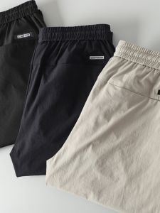 Quần Dài Thể Thao Nam Mùa Xuân Mỏng Màu Trơn Nhanh Khô Ôm Vừa Vặn Quần Dài Thường Ngày Thời Trang Mùa Xuân