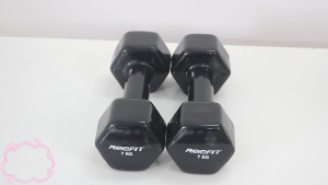 Tạ Tay Cao Su Reefit 7kg màu đen