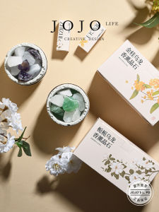 Đồ Trang Trí Hương Thơm Cement Cup Jojos L PD Stone Bedroom Atmosphere Diffuser Home Decorative Accessories Small Audience