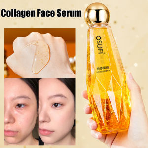 OSUFI Collagen Face Serum Toner Anti Aging Smoothing Lines Facial Care Essence Moisturizing Whitening Serum Beauty Skin Care Products