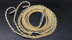 Eight-Strand and Silver Single Crystal Cooperized Silver QDCTFZ0.78MMCX Headset with Microphone Audio Upgrade Cable