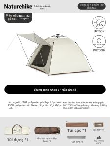 NatureHike | Lều Dã Ngoại Thoáng Khí Chống Nắng Mùa Hè Dễ Mở