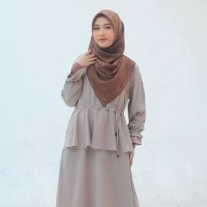 Rabbani - Dresslim Muslim Wanita Dewasa Lengan Panjang Lavani