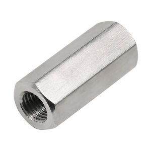 BAIRUITE | 304 Stainless Steel Hex Nut Adapter with Positive and Reverse Threads M3 M6 M10-M20