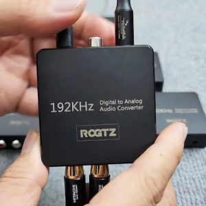 Giải Mã Âm Thanh 24Bit Singapore Rogtz R-208 Eco – Chuyển Đổi Optical/Coaxial Ra RCA Chất Lượng Cao
