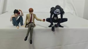 Bandai | 2026 new 8-16cm Death Note Anime Figure Ryuuk/ Yagami Light/L Action Figure Pvc Collection sculpture Model Toy Christmas Gifts