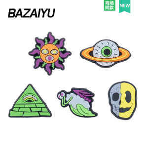 Crocs Accessories Shoe Flowers Shoe Buckles Decorative Sun Radiation Hole Hole Shoes Accessories DIY Decoration Carrols