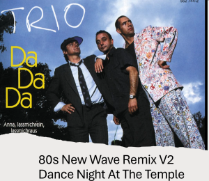 80s NEW WAVE REMIX V2 Dance Night at the Temple MP3 High Quality sound 320kbps Music File Collection in a USB 32GB Flash Drive with Free Surprise Gifts