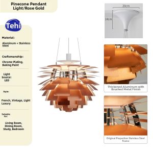 Nordic Design Pendant Light for Living Room Dining Room Bedroom Stairway