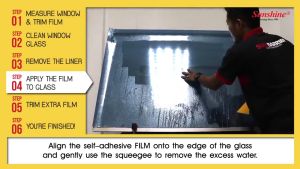 R 10 Blue (US) / Silver out Blue in / Made in US / Tinted film / Tinted rumah / House tinted