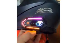 FAST DELIVERY Headset Helm Bluetooth Music RGB Full Bass Jernih IPX6 1000mAh Anti Air Waterproof