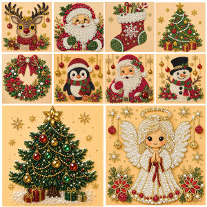 【Homelements】 DIY Pearl Art Painting with Frame 7.87x7.87in Pearl Gem Paintings Picture Arts Craft for Adults Beginners Home Wall Decor
