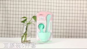 Bộ Bát Trộn Mặt Nạ 6 Món Chén Trộn Mặt Nạ Kèm Thìa Và Cọ Quét-HAUSE