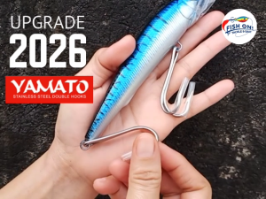 18cm 42g Deep Diver Fishing Rapala/Lure Bait with YAMATO Double Hooks for Subid Trolling Tangige Barracuda Mamsa