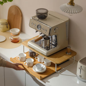 MLZH | Coffee Machine Cup and Tea Storage Rack