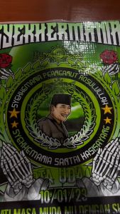 KAOS SYEKHERMANIAZAHIRMANIAMAFIA SHOLAWAT DLL.DESAIN BEBAS DARI KALIAN LENGAN PENDEK UKURAN ANAK DAN DEWASA"FREE STIKER"