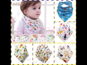 40x27x27 ชิ้น ผ้าผูกคอเด็ก ผ้าเช็ด ลายเปื้อน AS268