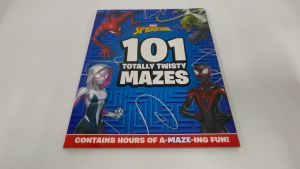 Marvel SpiderMan 101 Totally Twisty Mazes Activity Book For Kids 88 Pages