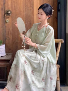 New Chinese Super Fairy Sun Protection Clothing Female Summer New Sling Dress Outerwear Shawl Short Outwear Air Conditioning Blouse