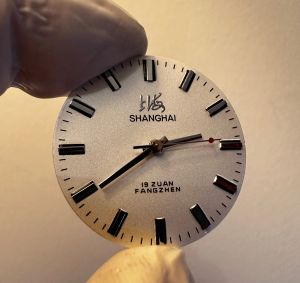 Vỏ Đồng Hồ Bằng Thép Không Gỉ 292MM Mặt Số Tương Thích Với Phụ Kiện Đồng Hồ Cơ Khí Thủ Công Shanghai 7120