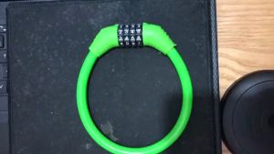 Khóa Xe Đạp Thể Thao Chống Trộm Khóa Dây Treo Yên Xe Đạp 4 Số Xoay Mã Khóa Tránh Mất Chìa Khóa - Chính hãng dododios