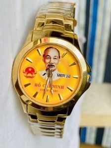 Đồng Hồ Nam OP Bác Hồ bản kỷ niệm size 38mm máy pin Nhật kính sapphire chống xước dây thép không rỉ
