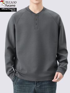 TUCANO | American Vintage Henry Collar Casual Shirt