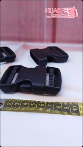 Kunci Sodok/Slop/Buckle Acetal 5 cm Plastik Hitam