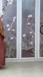 MDLY Baju gamis wanita muslim/gamis Bahan Babydoll/Gamis Elegan/Kamayya Dress by MDLY