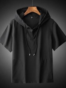 XIBAIYI | Áo Hoodie Mỏng Lỏng Phóng Kích Thước Hè