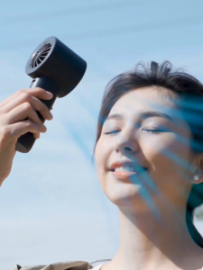 VISION MAX 7 Portable Turbo Cooling Fan – High-Speed Mini Handheld Fan with Freezing Cooling Core Rechargeable 4800mAh Battery Quiet Adjustable Strong Airflow for Outdoor Travel Office Sports & Daily Use (NEW ARRIVAL)