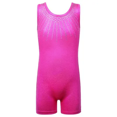 3-14 years old Gymnastics Sports Uniforms for sports training Five styles of Girl body shape training