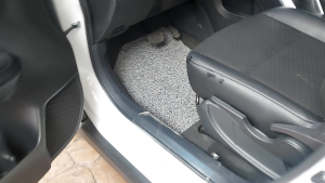 10mm Thick PVC Spaghetti Coil Matting Floor Matting Car Mattting for Toyota Raize E G TURBO 2022 to 2025 Perfect Fit Slip-Resistant