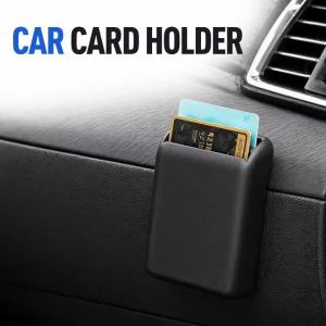 Multifunction Car Organizer Auto Seat Crevice Card Ticket Storage Box Bracket Stand Universal Car Accessories Interior