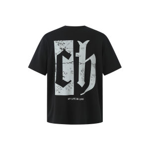 CHINISM | Large Back Logo Cotton T-shirt
