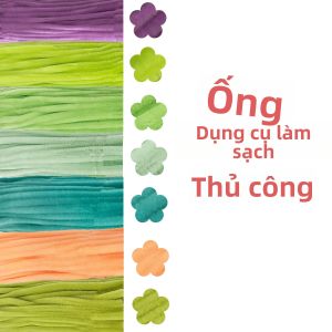 200/700 Chiếc Nhiều Màu Viền Thân Ống Làm Sạch Bộ Cho DIY Nghệ Thuật Thủ Công Dự Án 7 Màu Kim Loại Thủ Công Nguồn Cung Cấp