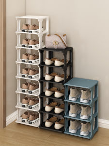 Plastic Multi-layer Shoe Rack Simple Doorway Home New Popular Mini Internet Famous Dormitory Space Saving Storage Organizer