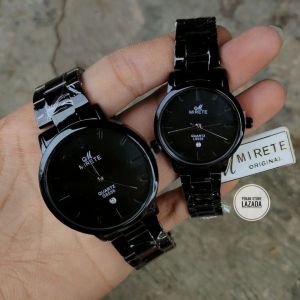 Jam Tangan Couple Pria Dan Wanita Mirete Original Analog Tahan Air Import Mewah Berkualitas Bisa satuan // Jam Couple Strap Baja Stainless Steel Mewah Elegan Sporty // Jam Tangan pria // Jam Tangan Wanita // Jam Tangan Couple // Cod Bayar Di Tempat