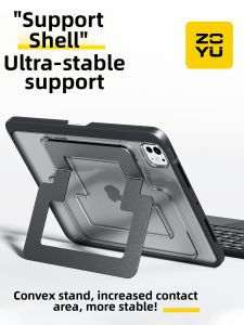 Zoyu | Ultra-Thin Protective Case for Apple iPads Pen Slot and Multi-Angle Stand