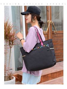 Handbag Casual Big Bag Womens Shoulder Bag Nylon Oxford Cloth Womens Bag Work Clothing Satchel Tote Bag Large Capacity Womens Bag